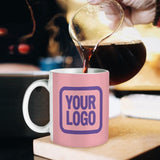 Custom Light Pink Light Purple Mug