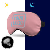 Custom Light Pink Light Blue Sleep Mask