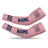 Custom Light Pink Navy Arm Sleeve