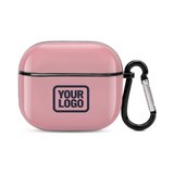 Custom Light Pink Navy AirPods Case (3rd Generation)