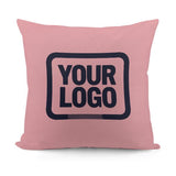 Custom Light Pink Navy Pillowcase