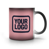 Custom Light Pink Navy Magic Mug
