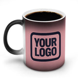 Custom Light Pink Navy Magic Mug