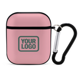 Custom Light Pink Blue Green AirPods Case