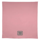 Custom Light Pink Blue Square Table Cloth