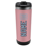 Custom Light Pink Light Blue Stainless Steel Water Cup
