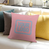 Custom Light Pink Light Blue Pillowcase