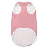 Custom Light Pink Light Blue Pet Vest
