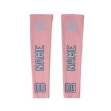 Custom Light Pink Light Blue Arm Sleeve