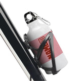 Custom Light Pink Coral Red Sports Bottle