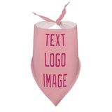 Custom Light Pink Pink Pet Scarf