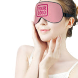 Custom Light Pink Pink Sleep Mask