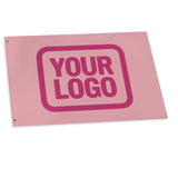 Custom Light Pink Pink Flag