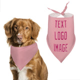 Custom Light Pink Pink Pet Scarf