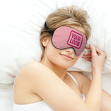 Custom Light Pink Pink Sleep Mask