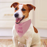 Custom Light Pink Pink Pet Scarf