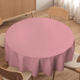 Custom Light Pink Light Pink Round Table Cloth