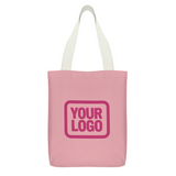 Custom Light Pink Light Pink Canvas Tote Bag