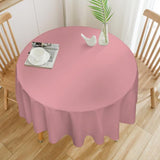 Custom Light Pink Light Pink Round Table Cloth