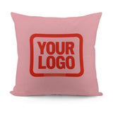 Custom Light Pink Orange Red Pillowcase