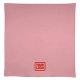 Custom Light Pink Coral Red Square Table Cloth