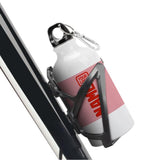 Custom Light Pink Orange Red Sports Bottle