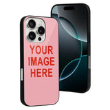 Custom Light Pink Orange Red Phone Case
