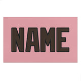 Custom Light Pink Brown Beach Towel
