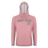 Custom Light Pink Cream UV-Hoodie