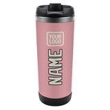 Custom Light Pink Cream Stainless Steel Water Cup