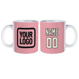 Custom Light Pink Cream Mug