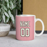 Custom Light Pink Cream Mug