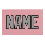 Custom Light Pink Gray Beach Towel