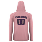 Custom Light Pink Purple UV-Hoodie