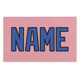Custom Light Pink Sky Blue Beach Towel