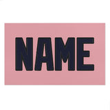 Custom Light Pink Navy Beach Towel