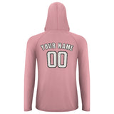Custom Light Pink White UV-Hoodie