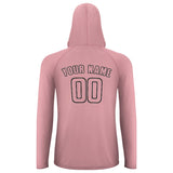 Custom Light Pink Light Pink UV-Hoodie