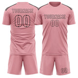 Custom Light Pink Light Pink Soccer Jersey
