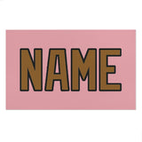 Custom Light Pink Khaki Beach Towel