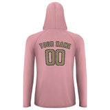 Custom Light Pink Light Khaki UV-Hoodie