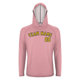 Custom Light Pink Gold UV-Hoodie
