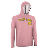 Custom Light Pink Gold UV-Hoodie