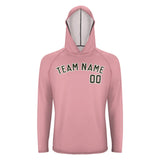 Custom Light Pink Olive UV-Hoodie