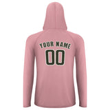 Custom Light Pink Olive UV-Hoodie