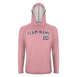Custom Light Pink Purple UV-Hoodie