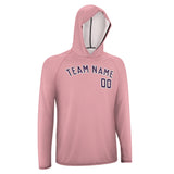 Custom Light Pink Purple UV-Hoodie