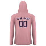 Custom Light Pink Purple UV-Hoodie