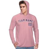 Custom Light Pink Purple UV-Hoodie