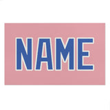Custom Light Pink Sky Blue Beach Towel